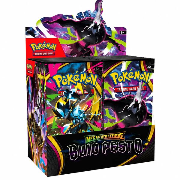 megaevoluzione buio pesto - box 36 bustine (ita)