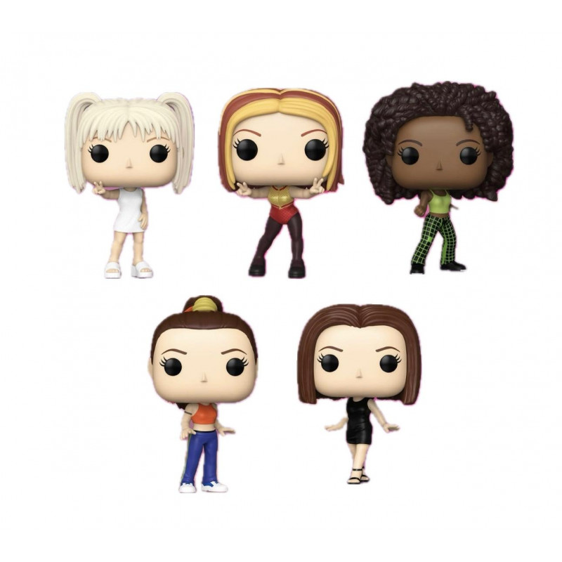 spice girls: funko pop - bundle 5 personaggi