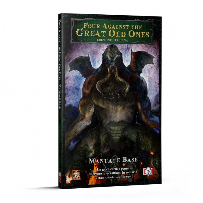 four against the great old ones - bundle manuale base + espansione + libro avventure
