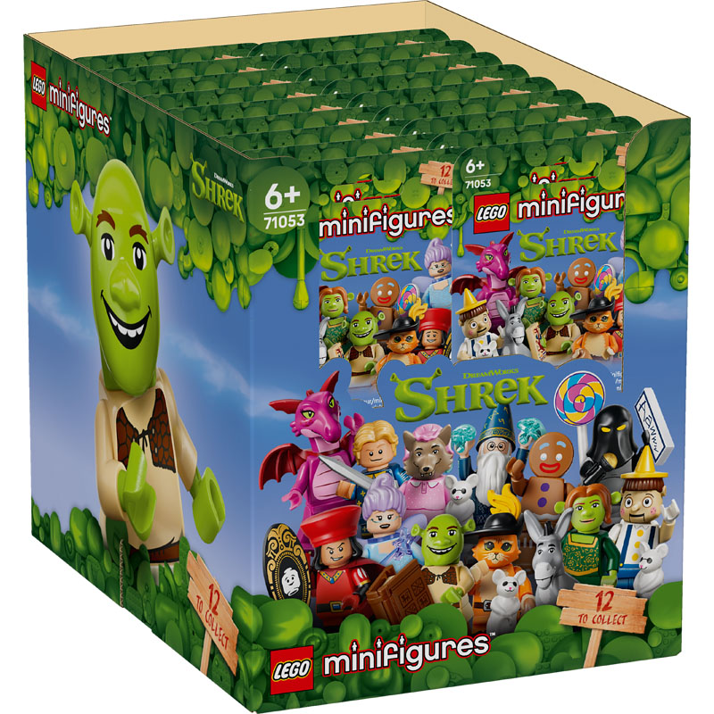 71053 - lego minifigure shrek - box 36 bustine