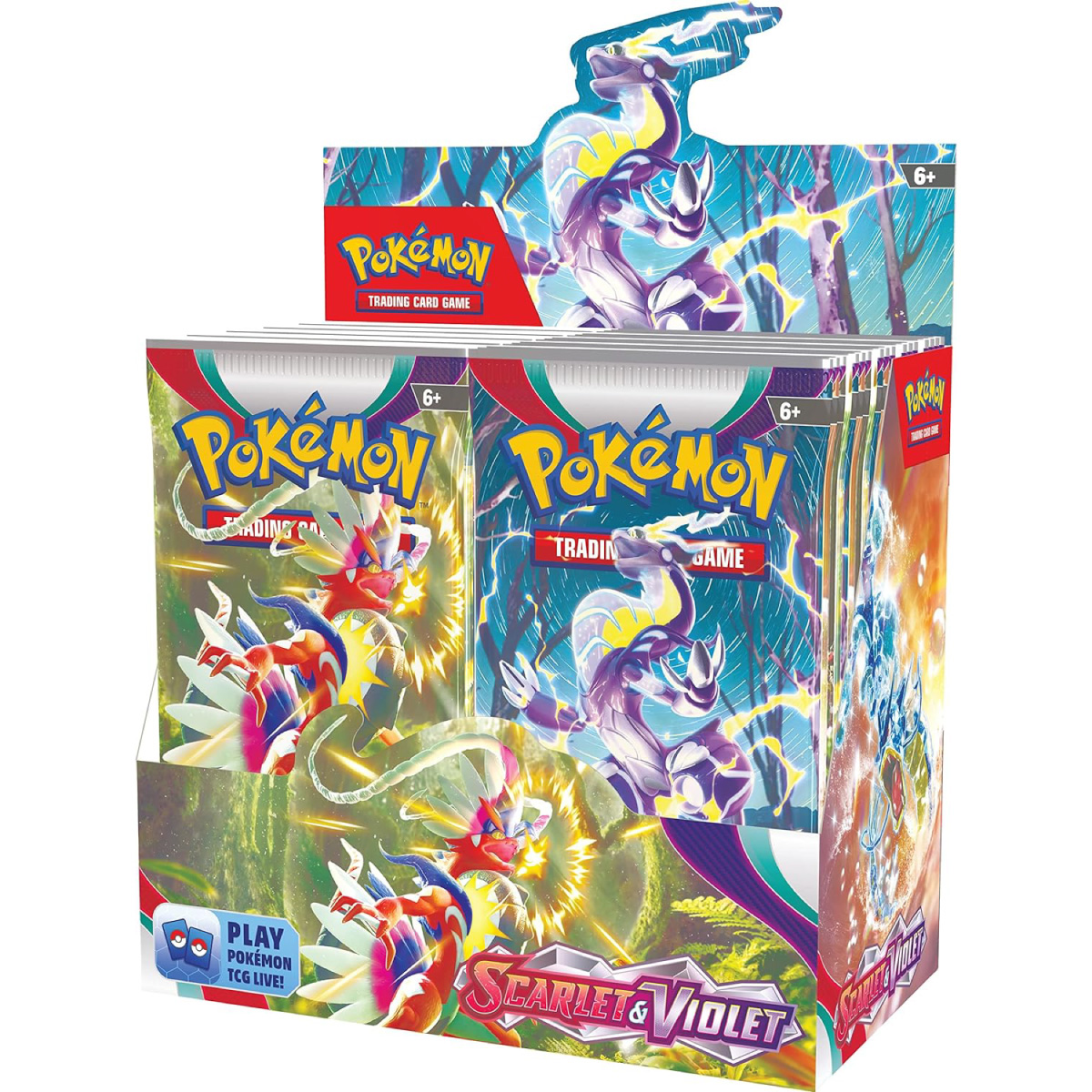 pokemon scarlatto e violetto - box 36 bustine (ita)