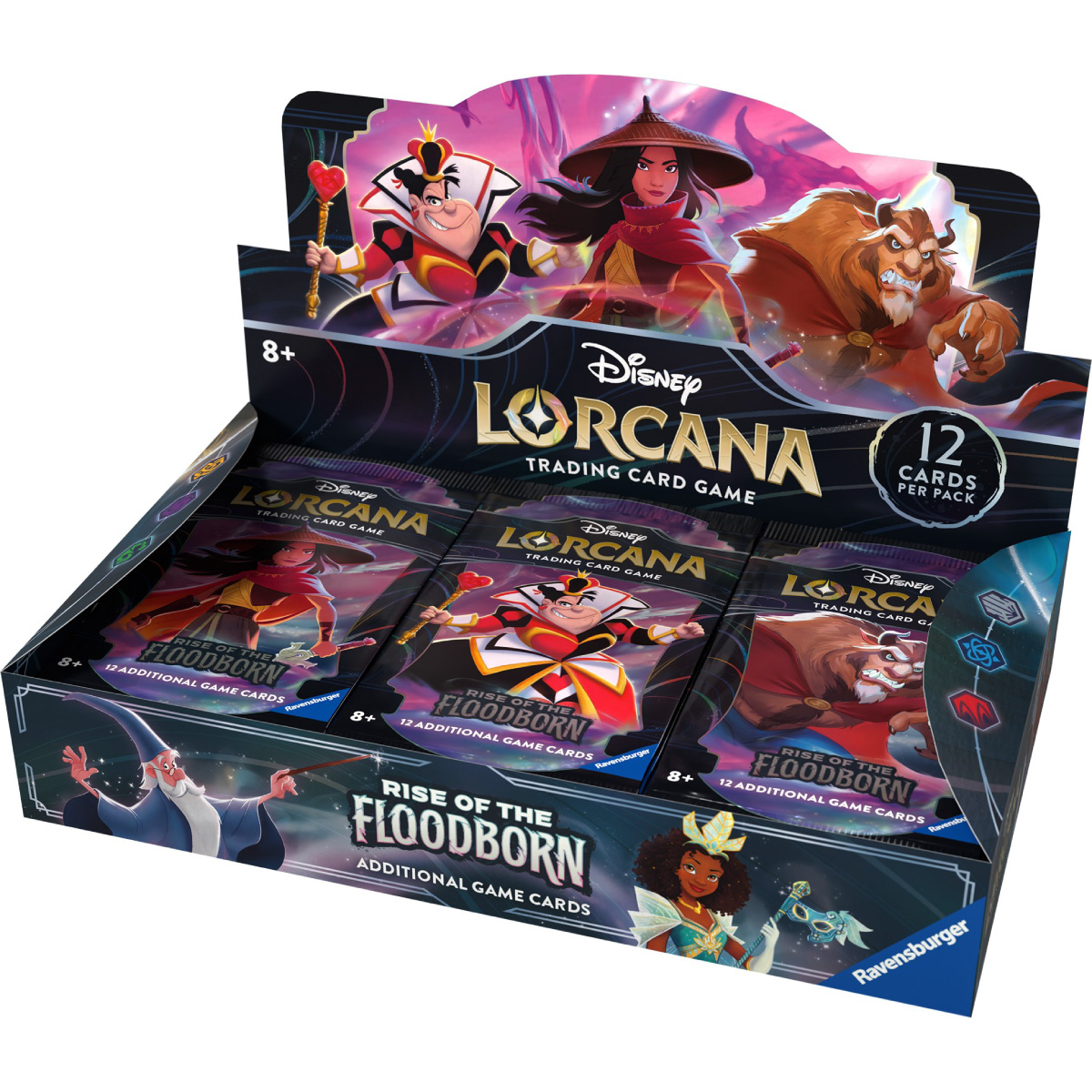 lorcana - rise of the floodborn - box 24 buste (eng)