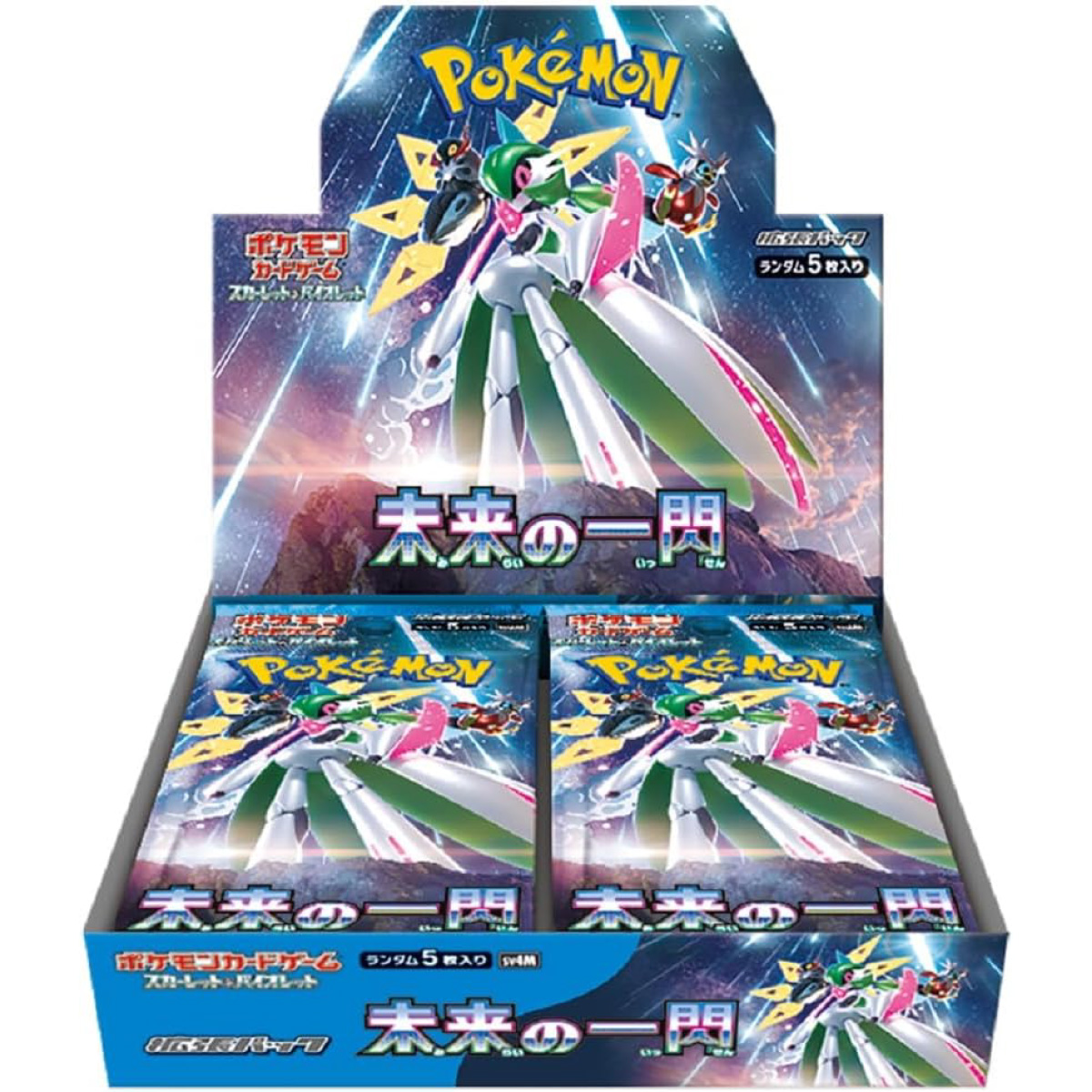 pokemon scarlatto e violetto - future flash sv4m - box 30 buste (jap)