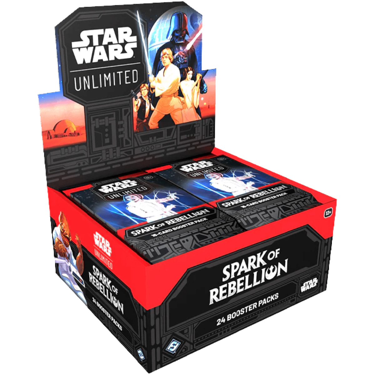 star wars unlimited - spark of rebellion - box 24 buste (eng)