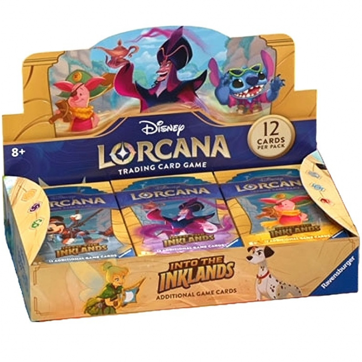 lorcana - nelle terre d'inchiostro - box 24 buste (ita)