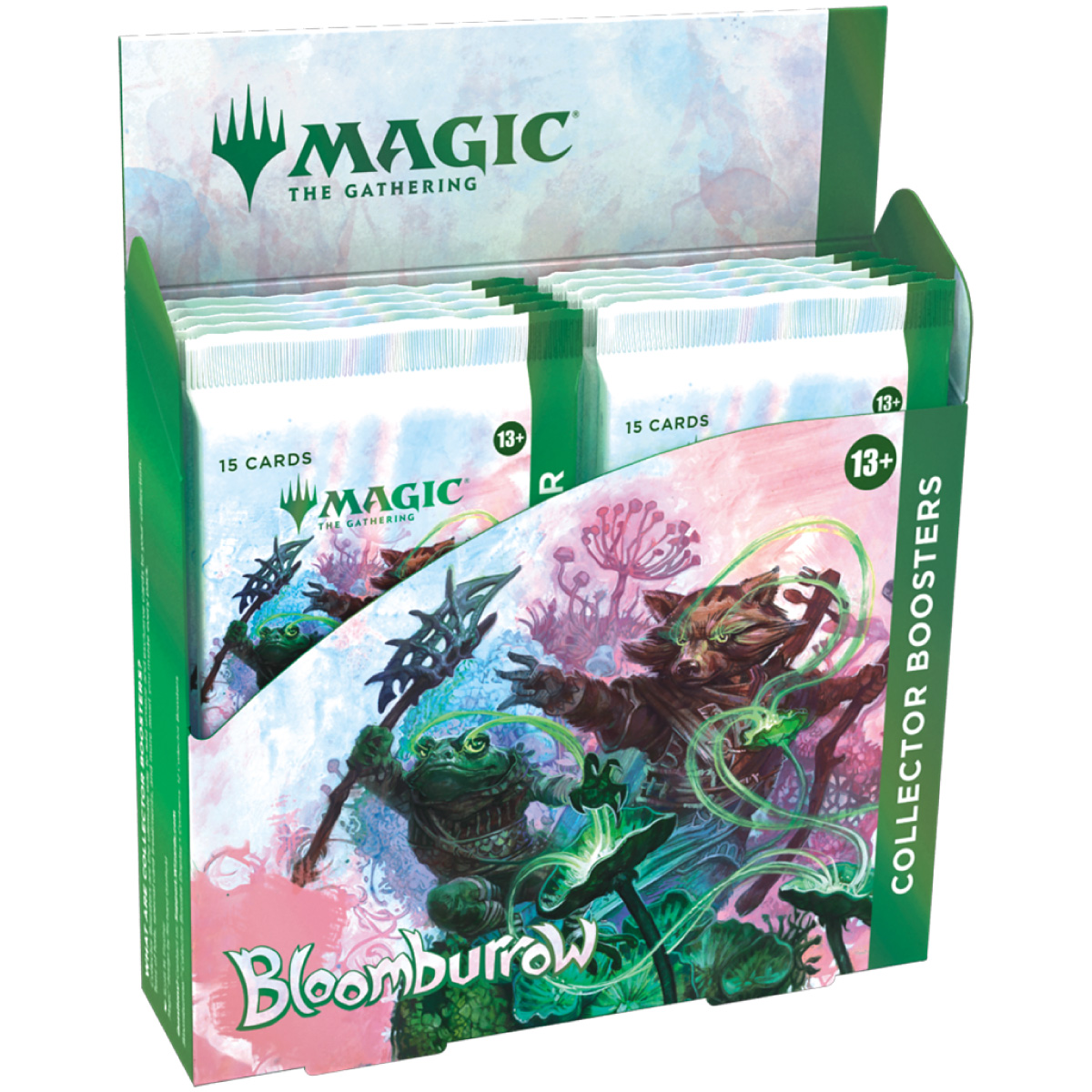 magic the gathering - bloomburrow - collector booster - box 12 buste (eng)