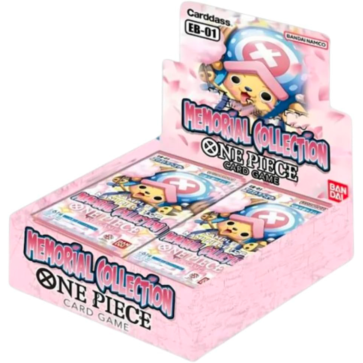 one piece card game - memorial collection - eb-01 - box 24 buste (eng)