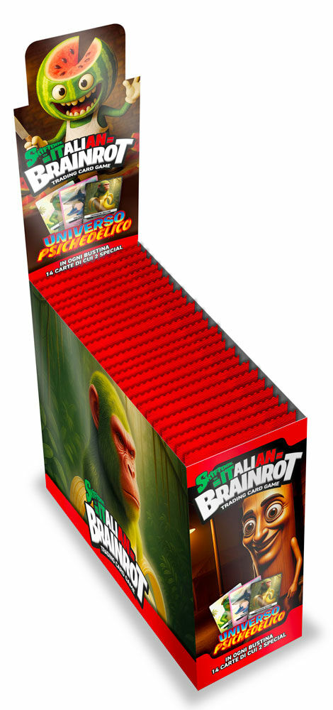skifidol - italian brainrot tcg - universo psichedelico - box da 24 bustine