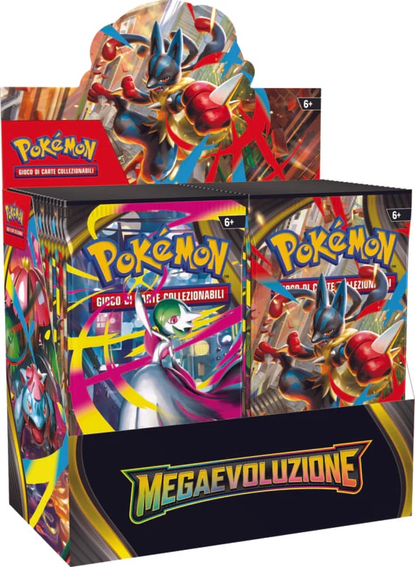 megaevoluzione - box 36 bustine (ita)