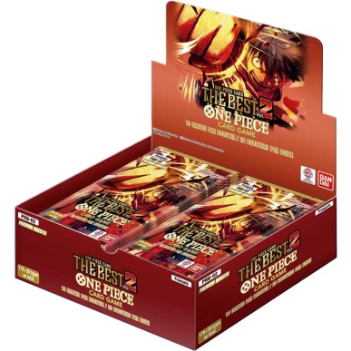 one piece card game - the best vol.2 premium booster pack box - prb-02 - box 20 buste (eng)