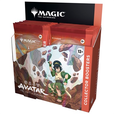 avatar: the last airbender - box collector booster da 12 bustine (eng)