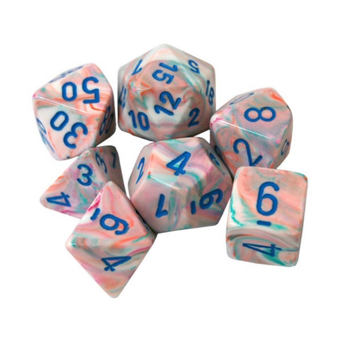 fuori pacchetto LE409 Dadi Chessex Frosted Grigio Fumo Blocco 12d6 Set di vetro-come LIMITED ED 