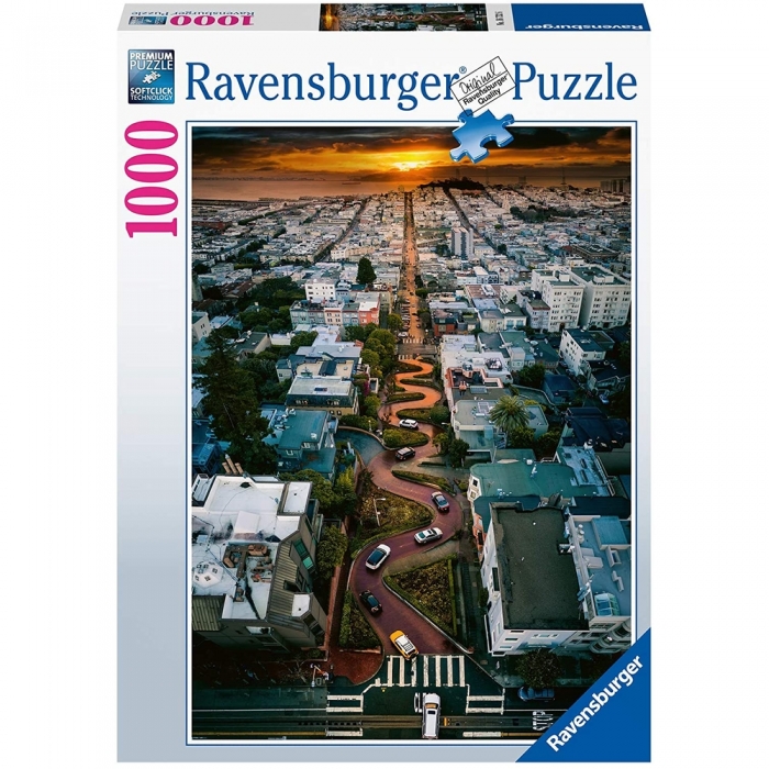 Puzzle Swanage Bay 1000 Pezzi - Opera Di Wendy Brown - Paesaggio Costiero Inglese