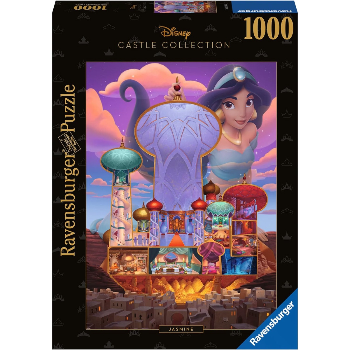 RAVENSBURGER Jasmine - Disney Castles - Puzzle 1000 Pezzi a 14,99 €
