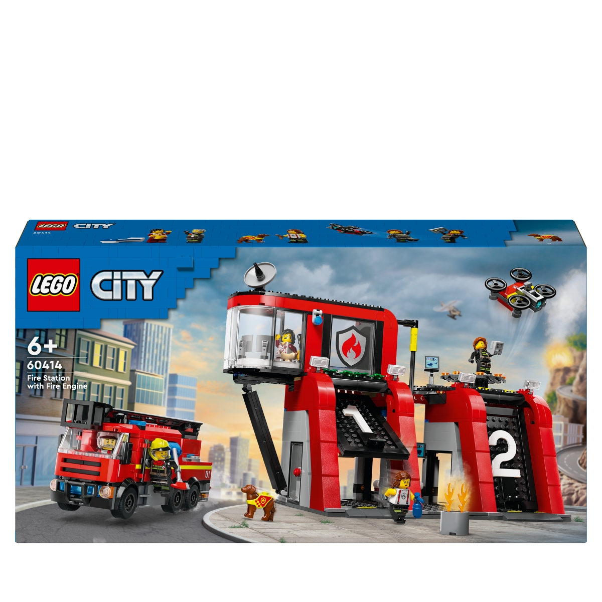 Vigili Del Fuoco Pompieri Della Lego LEGO 60414 Caserma Dei