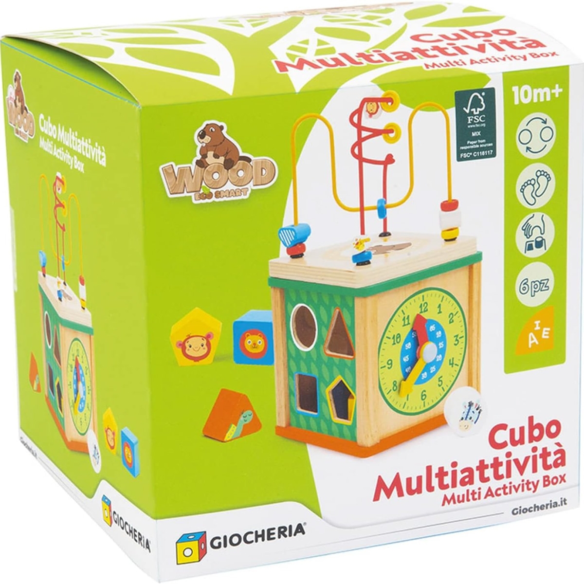 Trudi Sevi Magic Land - Set Costruzioni In Legno 40 Pezzi Per Bambini - 2