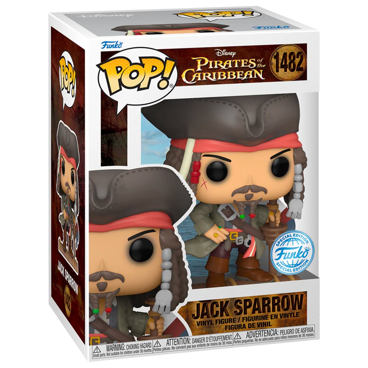 David Jones Maschera Jack Sparrow FUNKO Pirates Of The
