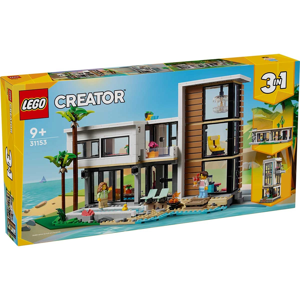 LEGO 31153 Casa Moderna Dadi e Mattoncini