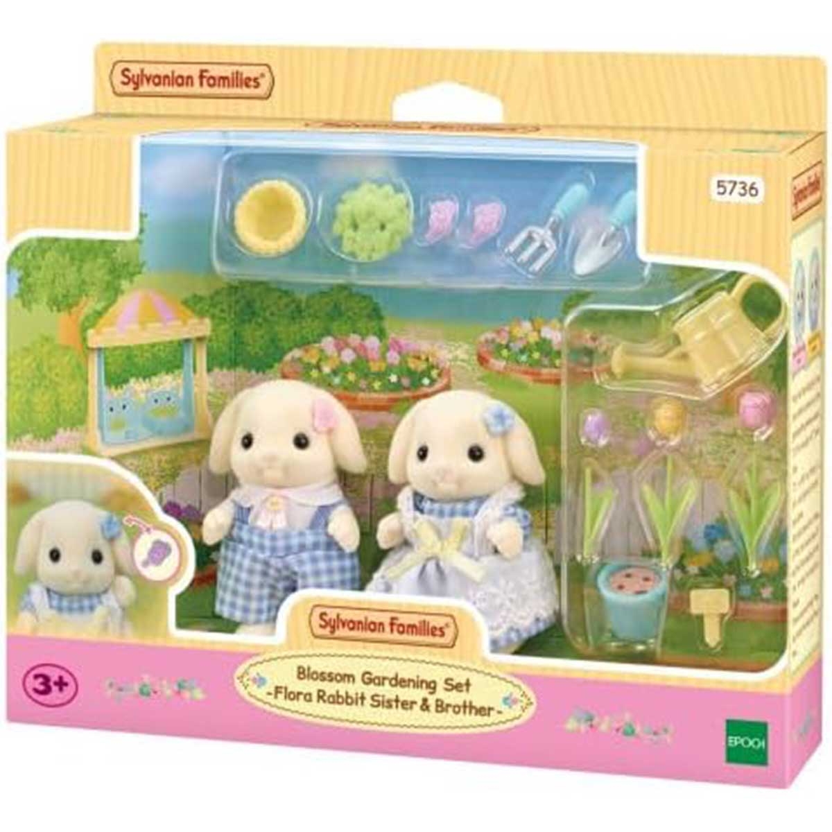 Sylvanian Families DF-25 Set Flora Coniglio | Composizione Floreale Epoch