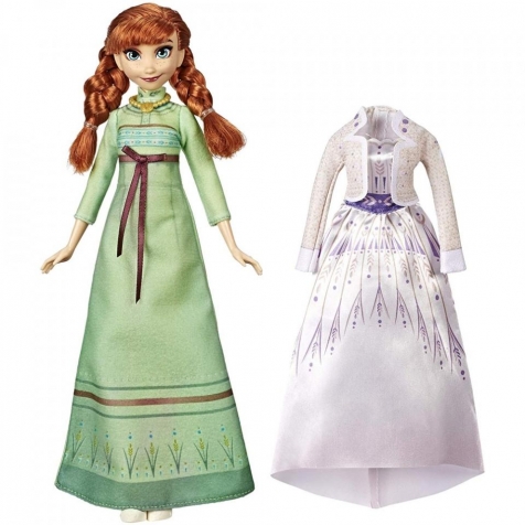 HASBRO Frozen 2 - Anna Con Vestiti E Accessori | Dadi e Mattoncini