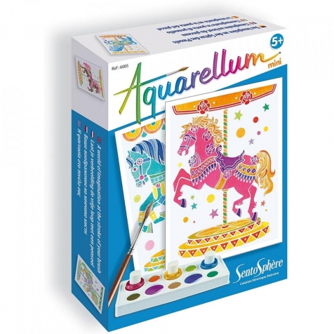 aquarellum cavalli - 2 disegni e 3 colori