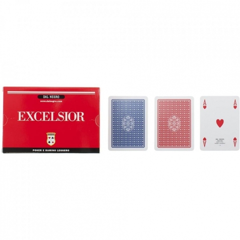 ramino excelsior - mazzo carte da gioco francesi