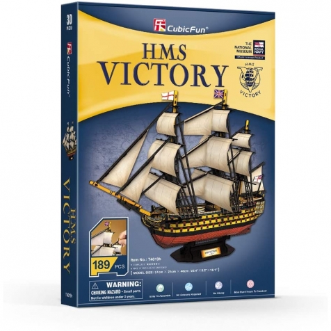 hms victory - puzzle 3d 189 pezzi