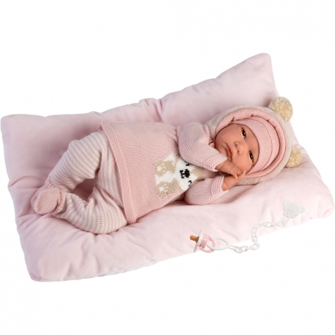LLORENS Bambola Reborn 42 Cm - Corpo Morbido Vestito Con Volpe | Dadi e  Mattoncini