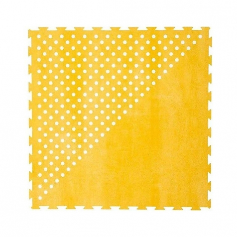 prettier playmats - tappeto gioco - earth giallo - 120x180 cm