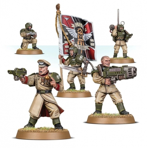 astra militarum: cadian command squad