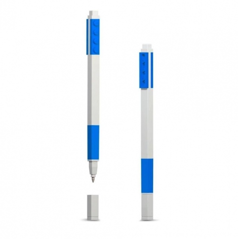 penna gel - set 2 pezzi blu