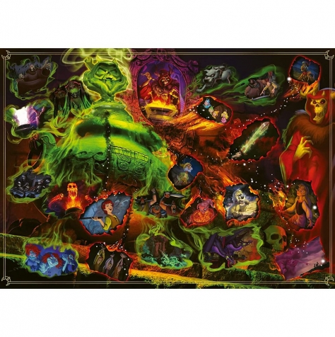 villainous horned king - puzzle 1000 pezzi