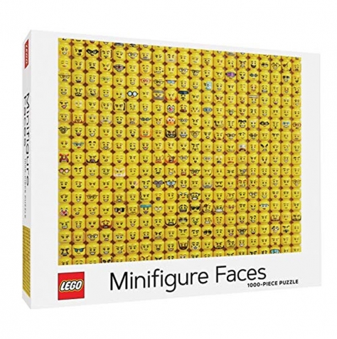 minifigure face - puzzle 1000 pezzi