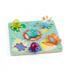 lilo - la tartaruga e i suoi amici puzzle 3d in legno
