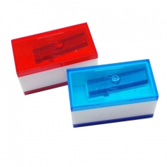 temperamatite - set 2 pezzi blu rosso
