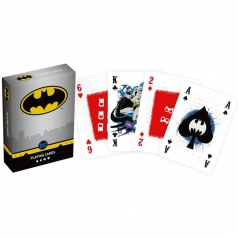 dc super heroes - batman playing cards