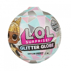 lol surprise - winter disco glitter globe