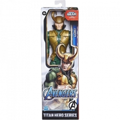 avengers personaggio 30cm titan hero - loki