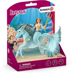 bayala - sirena eyela con cavallo marino