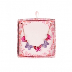 giftbox necklace butterfly