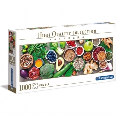healthy veggie - puzzle 1000 pezzi high quality collection panorama