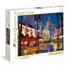 paris-montmartre - puzzle 1500 pezzi high quality collection