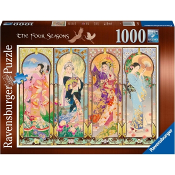 le quattro stagioni - puzzle 1000 pezzi