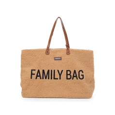 family bag - borsa weekend 55x18x40 cm - teddy beige