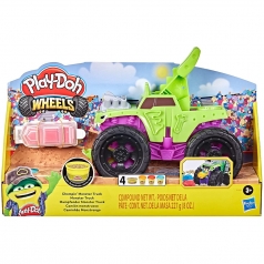 play-doh wheels - chompin monster truck