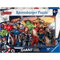 avengers - puzzle 60 pezzi pavimento