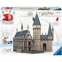castello di hogwarts: sala grande - puzzle 3d 540 pezzi