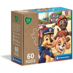 paw patrol - puzzle 60 pezzi - play for future