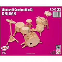  drums - kit di costruzioni in legno (certificazione fsc)