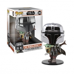 star wars - the mandalorian with the child 25 cm - funko pop 38